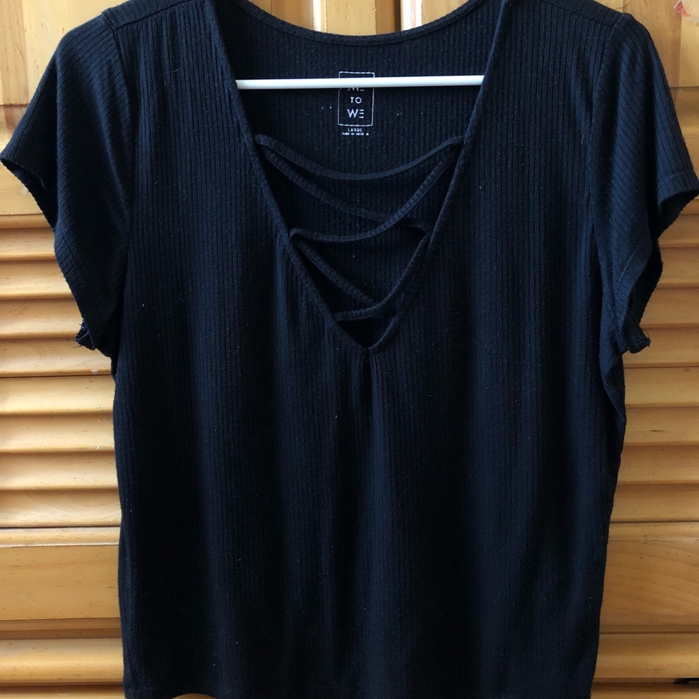 Black Cross Cross Shirt